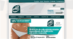 Desktop Screenshot of hbestetica.com